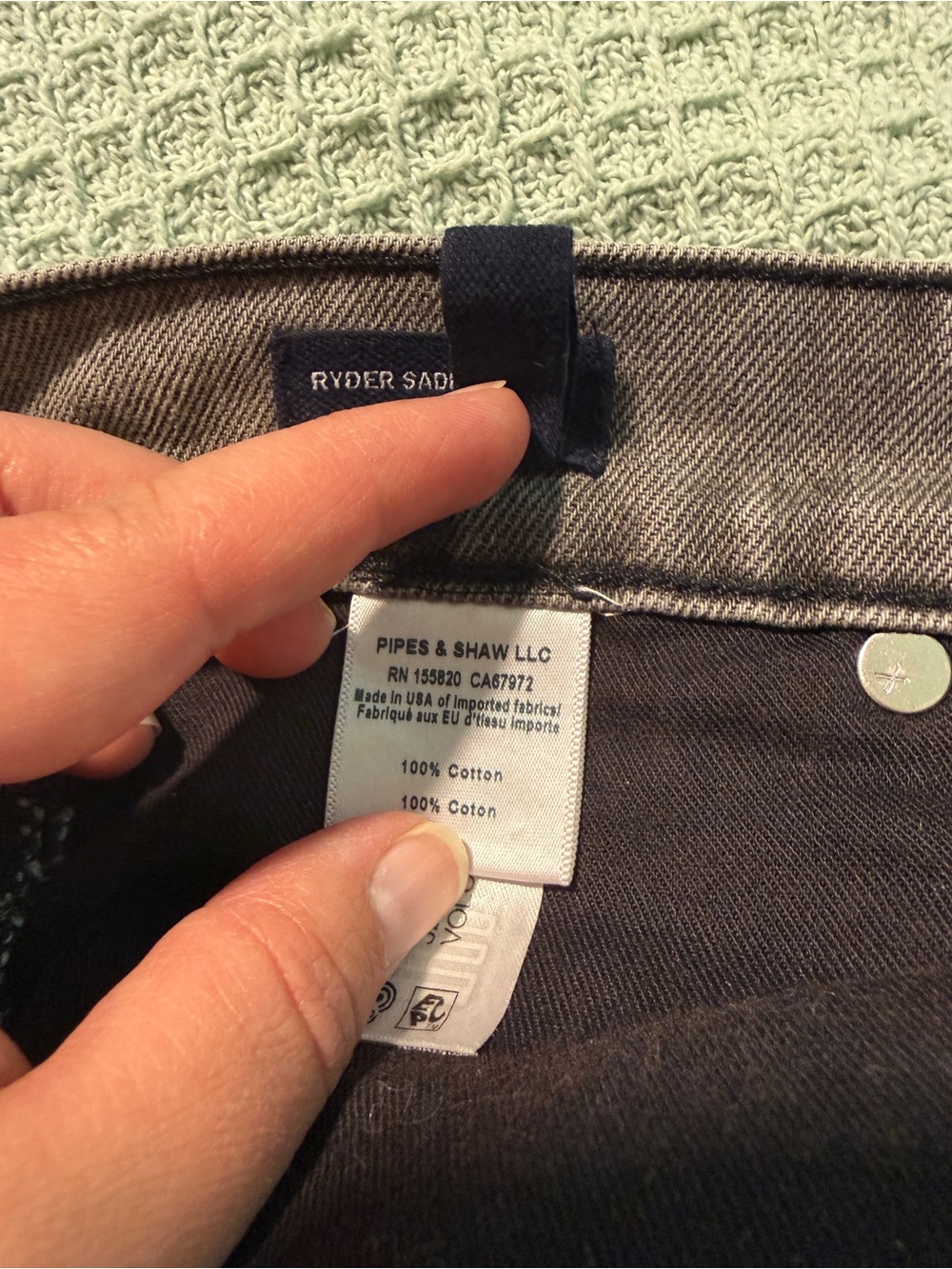 VERONICA BEARD Ryder Saddle Ankle high-rise barrel-leg jeans Gray 28 - Picture 11 of 13